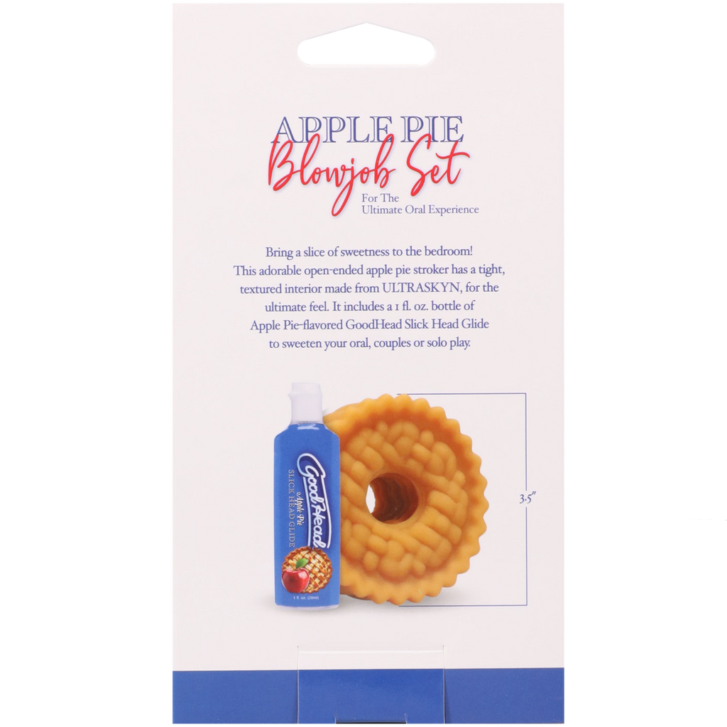 GoodHead Apple Pie Blowjob Set Vanilla