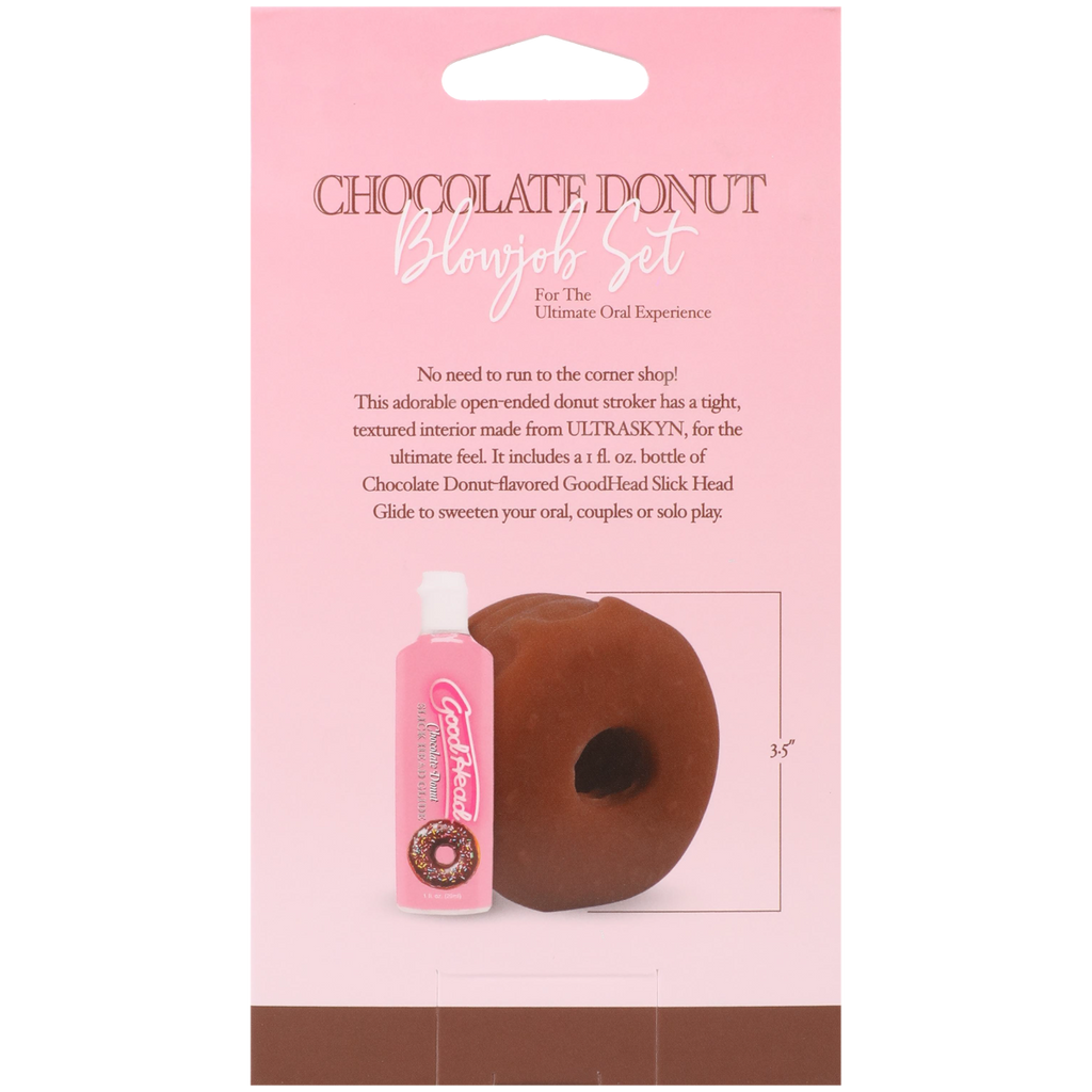 GoodHead Chocolate Donut Blowjob Set