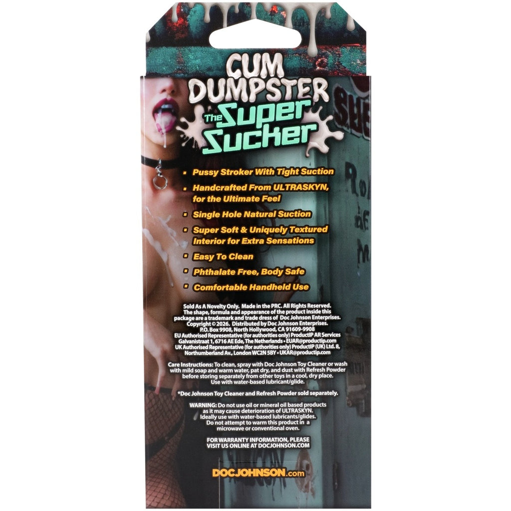The Super Sucker Cum Dumpster ULTRASKYN Masturbator