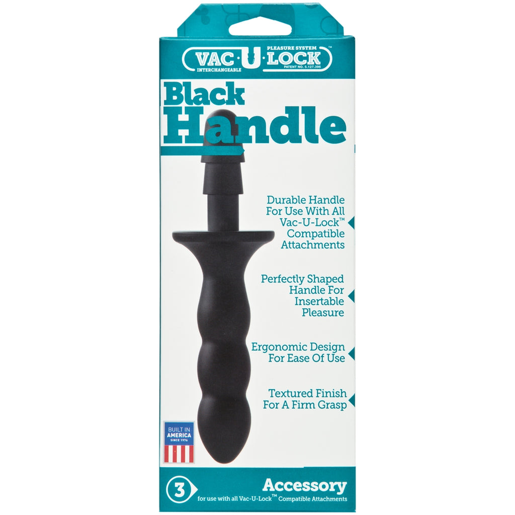 Doc Johnson Vac U Lock Handle Attachment Black