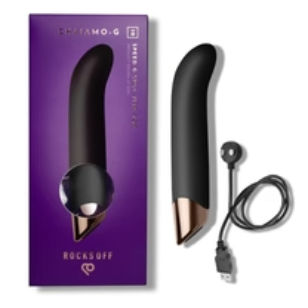 Rocks Off Chaiamo G 10 Speed G-Spot Vibrator Black