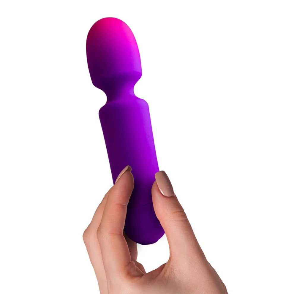 Rocks Off Glo-Girl Wand Vibrator Purple Pink