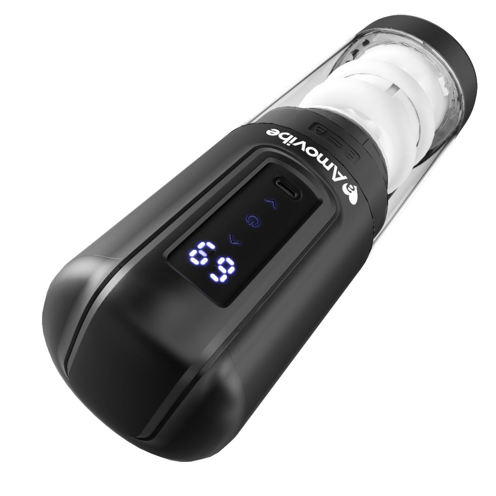 Amovibe Porsha Automatic Masturbator with Rubbing  Vibration & Heating Levels