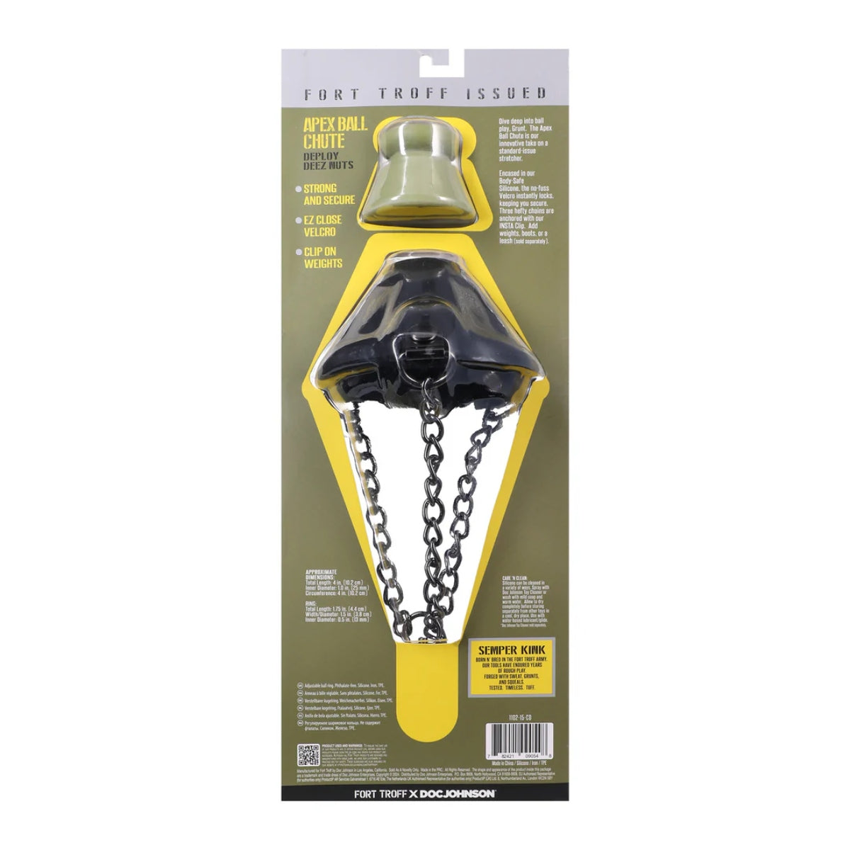 Fort Troff Apex Ball Chute Ball Stretcher Black