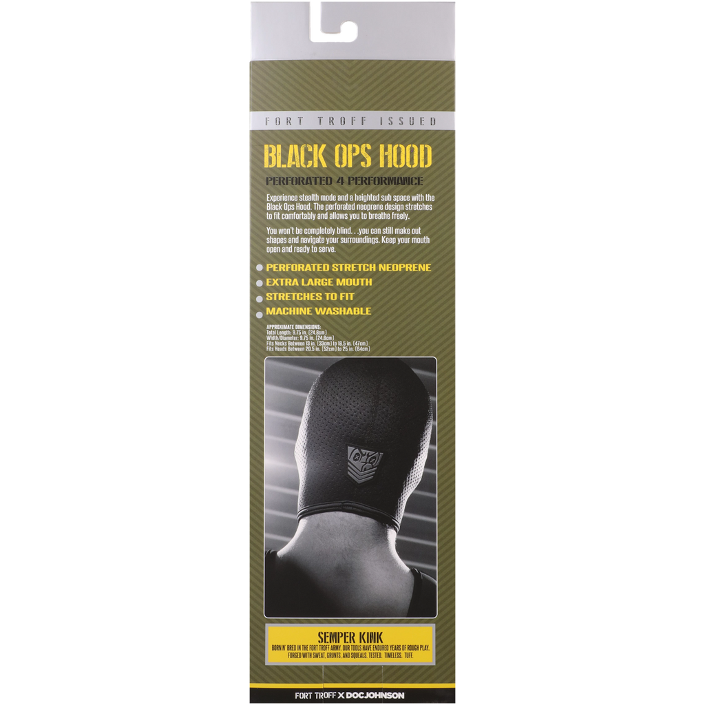 Fort Troff Black Ops Hood Regular