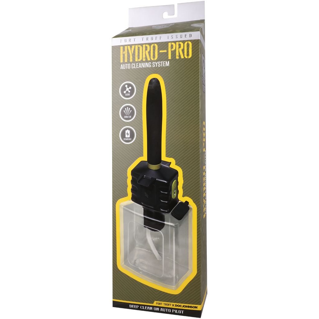 Fort Troff Hydro Pro Douche Cleaning System Black Clear
