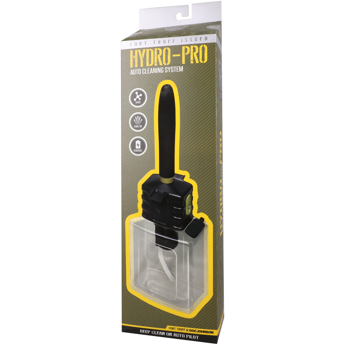 Fort Troff Hydro Pro Douche Cleaning System Black Clear