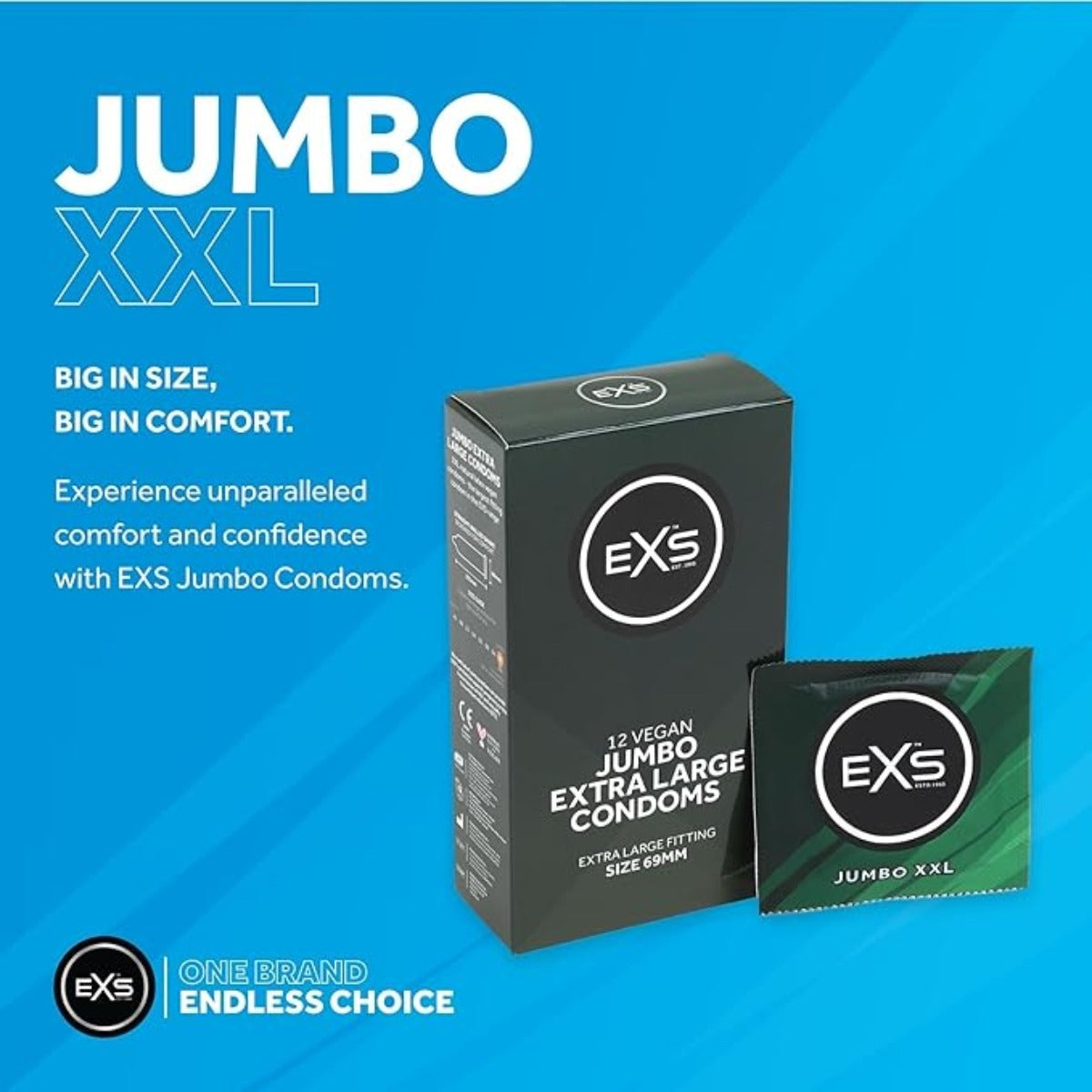 12 EXS Jumbo Condoms