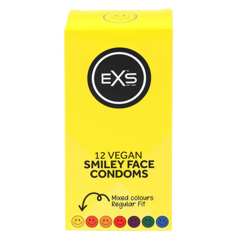 12 EXS Smiley Face Condoms