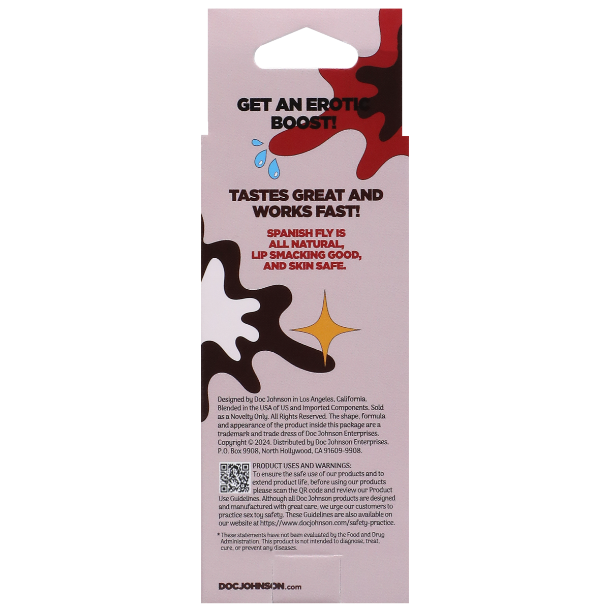 Spanish Fly Sex Liquid Zesty Cola 1 oz.