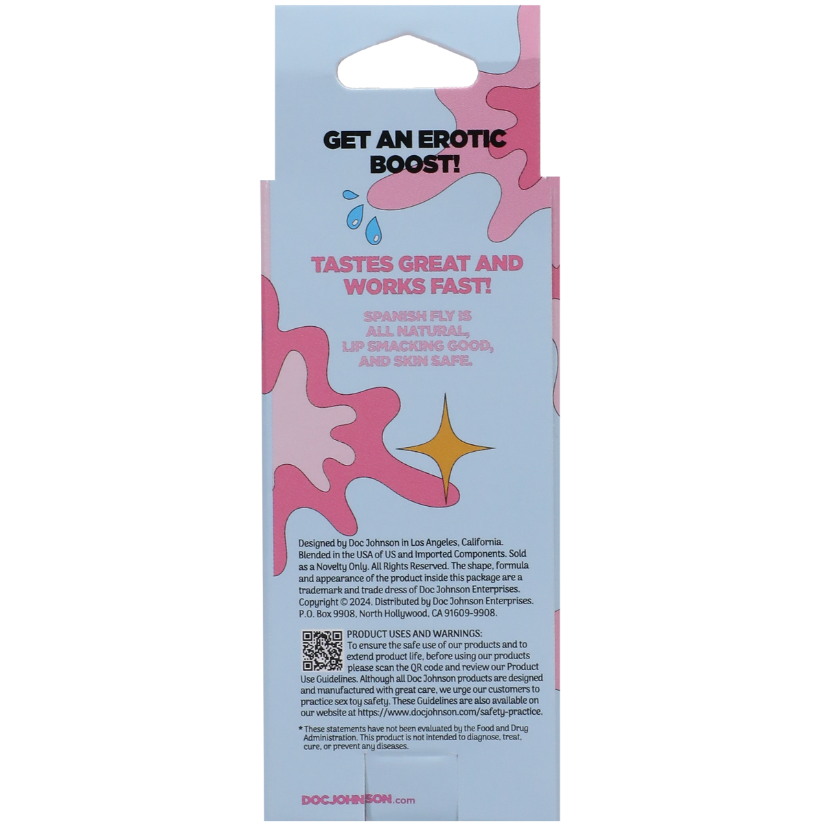 Spanish Fly Sex Liquid Cotton Candy 1 oz.