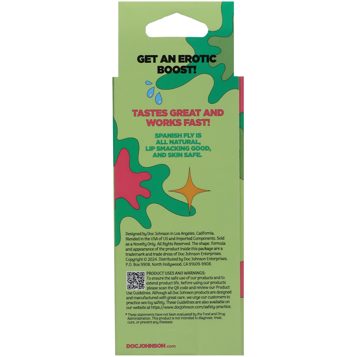 Spanish Fly Sex Liquid Juicy Watermelon 1 oz.