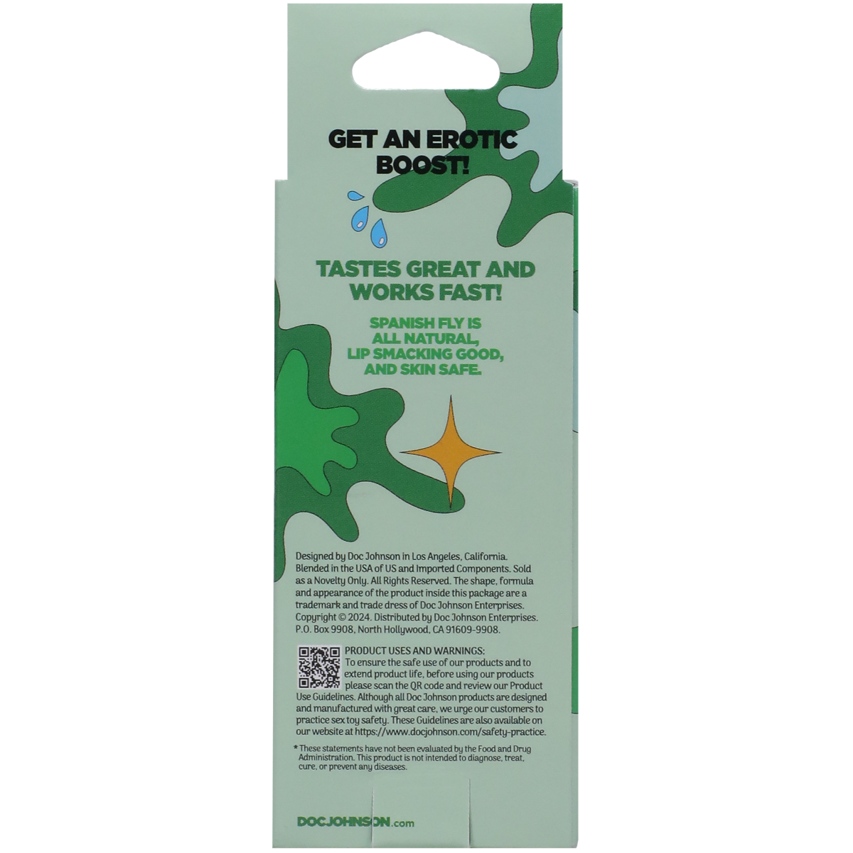 Spanish Fly Sex Liquid Cooling Mint 1 oz.