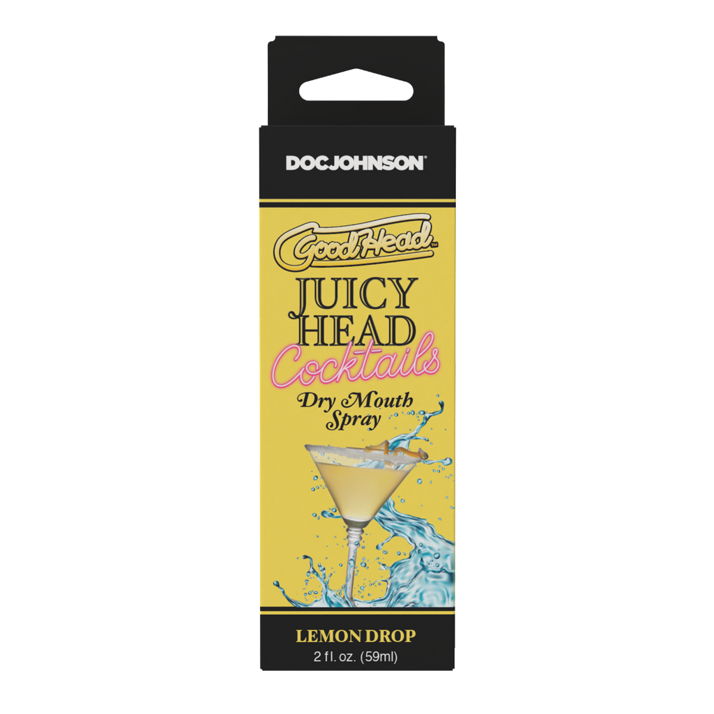 GoodHead Juicy Head Cocktails Dry Mouth Spray Lemon Drop 2 oz.