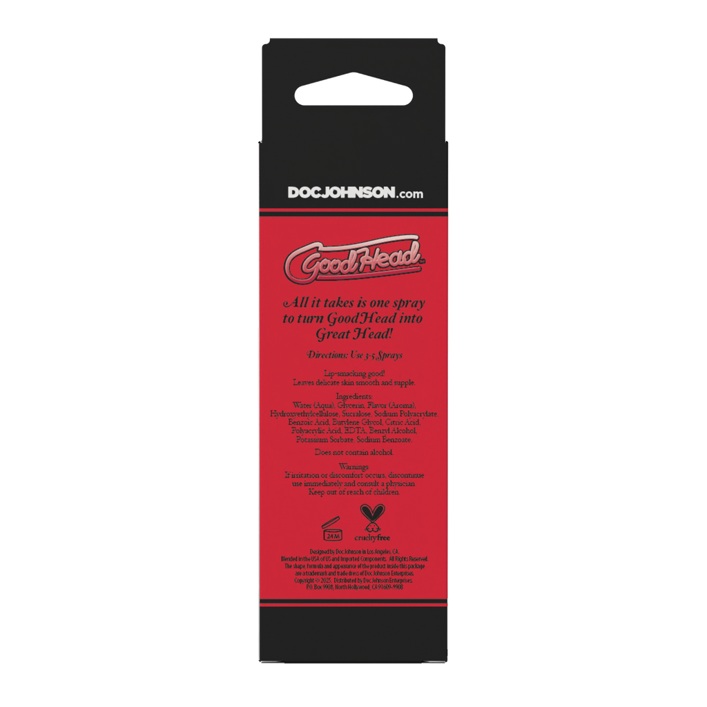 GoodHead Juicy Head Cocktails Dry Mouth Spray Sex on the Beach 2 oz.