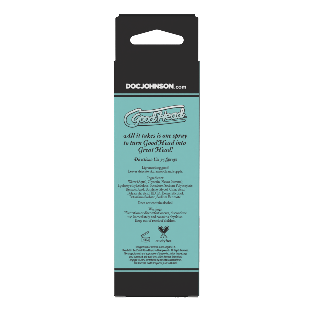 GoodHead Juicy Head Cocktails Dry Mouth Spray Pina Colada 2 oz.