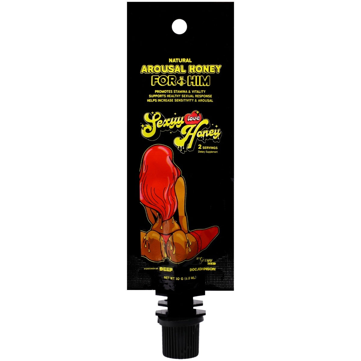 Sexyy Red His Natural Arousal Honey -12 Pack Display (10 g per pack 2 Servings)