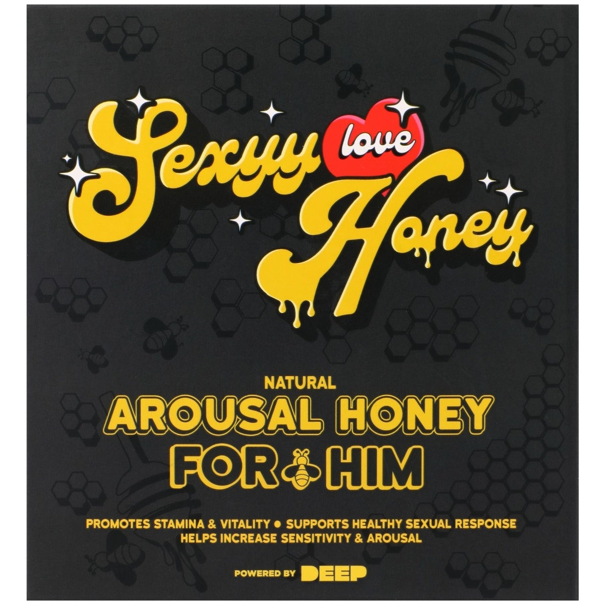 Sexyy Red His Natural Arousal Honey -12 Pack Display (10 g per pack 2 Servings)