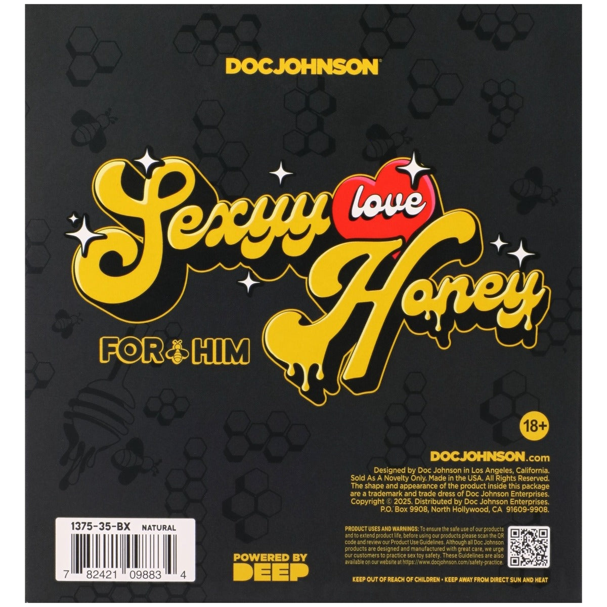 Sexyy Red His Natural Arousal Honey -12 Pack Display (10 g per pack 2 Servings)