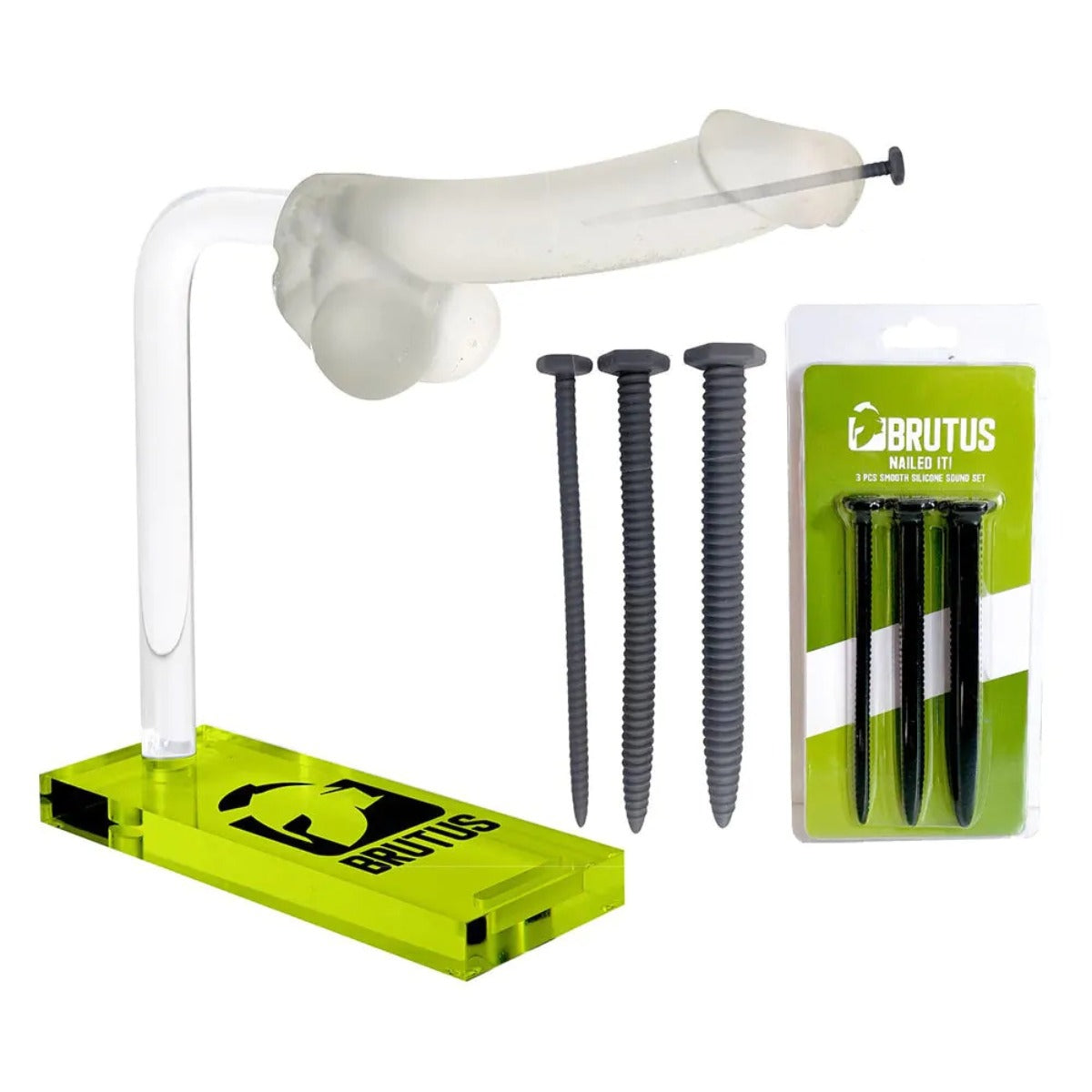 Brutus Screw You Ribbed Silicone Sound Set Of 3