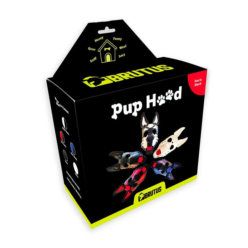 BRUTUS Vegan Pup Hood Black