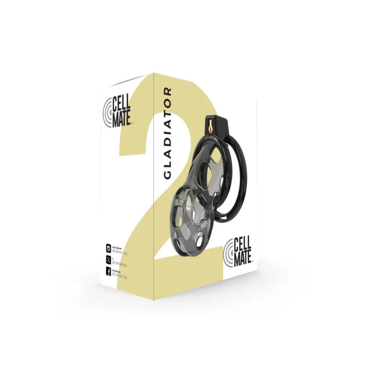CELLMATE - Gladiator Soft Chastity Cage Size 2