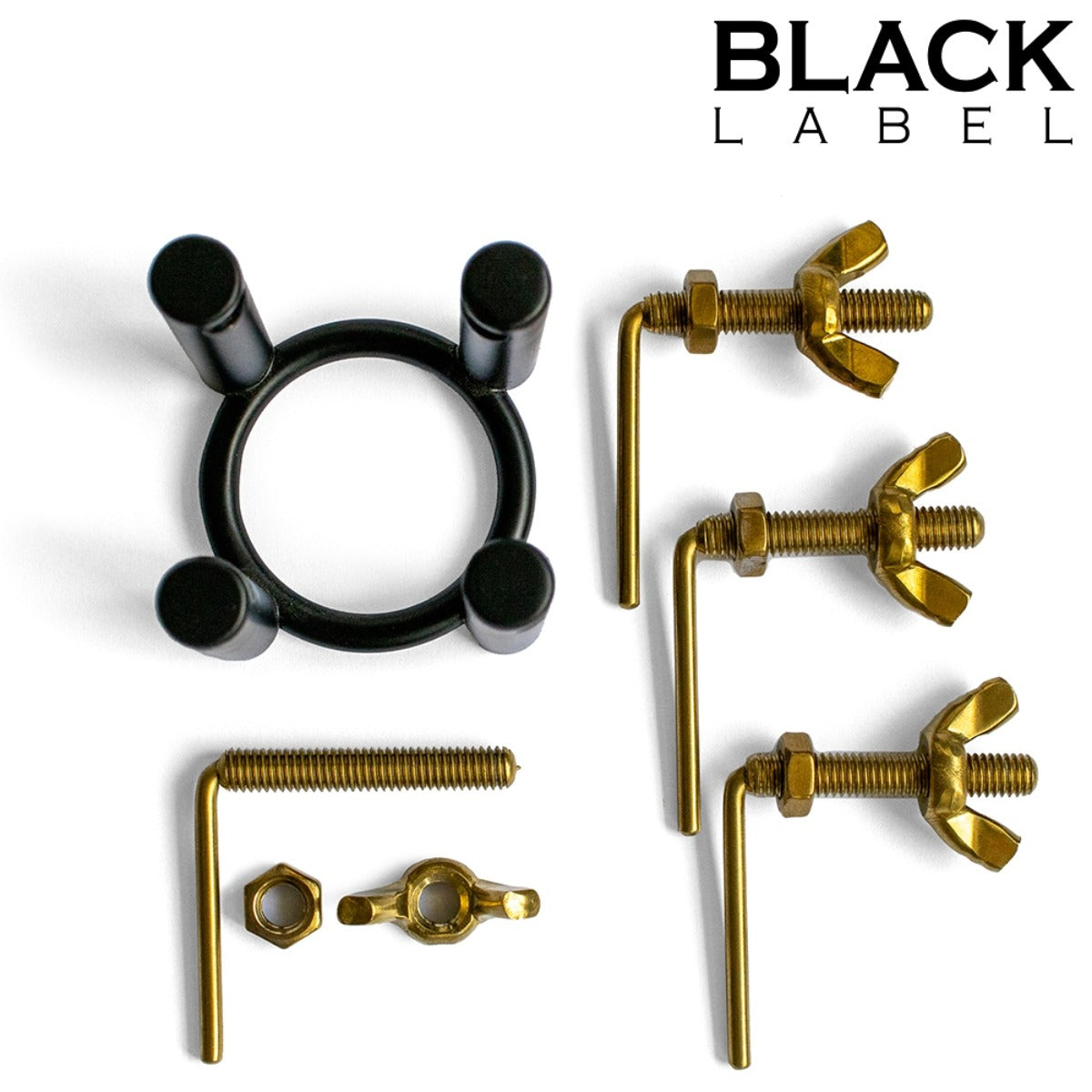 4-Way Urethral Stretcher Black/Gold