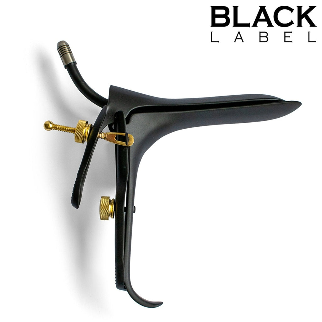 Cusco Speculum w. Lube Tube Black/Gold