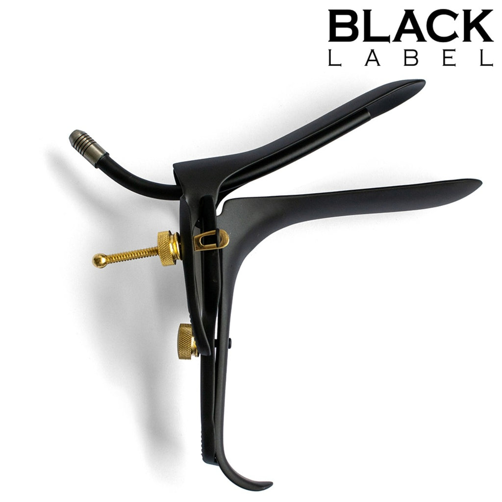 Cusco Speculum w. Lube Tube Black/Gold