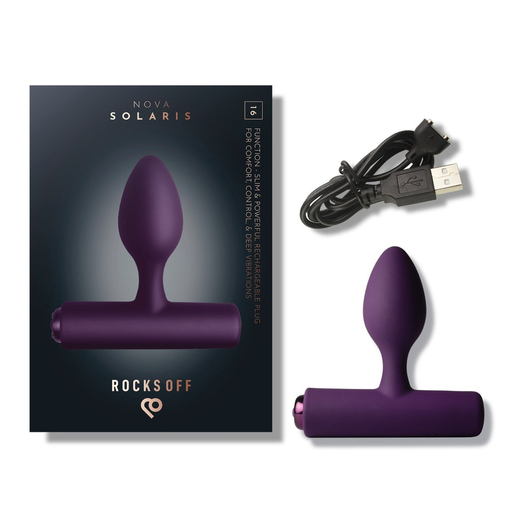 Rocks Off Solaris Rechargeable Plug