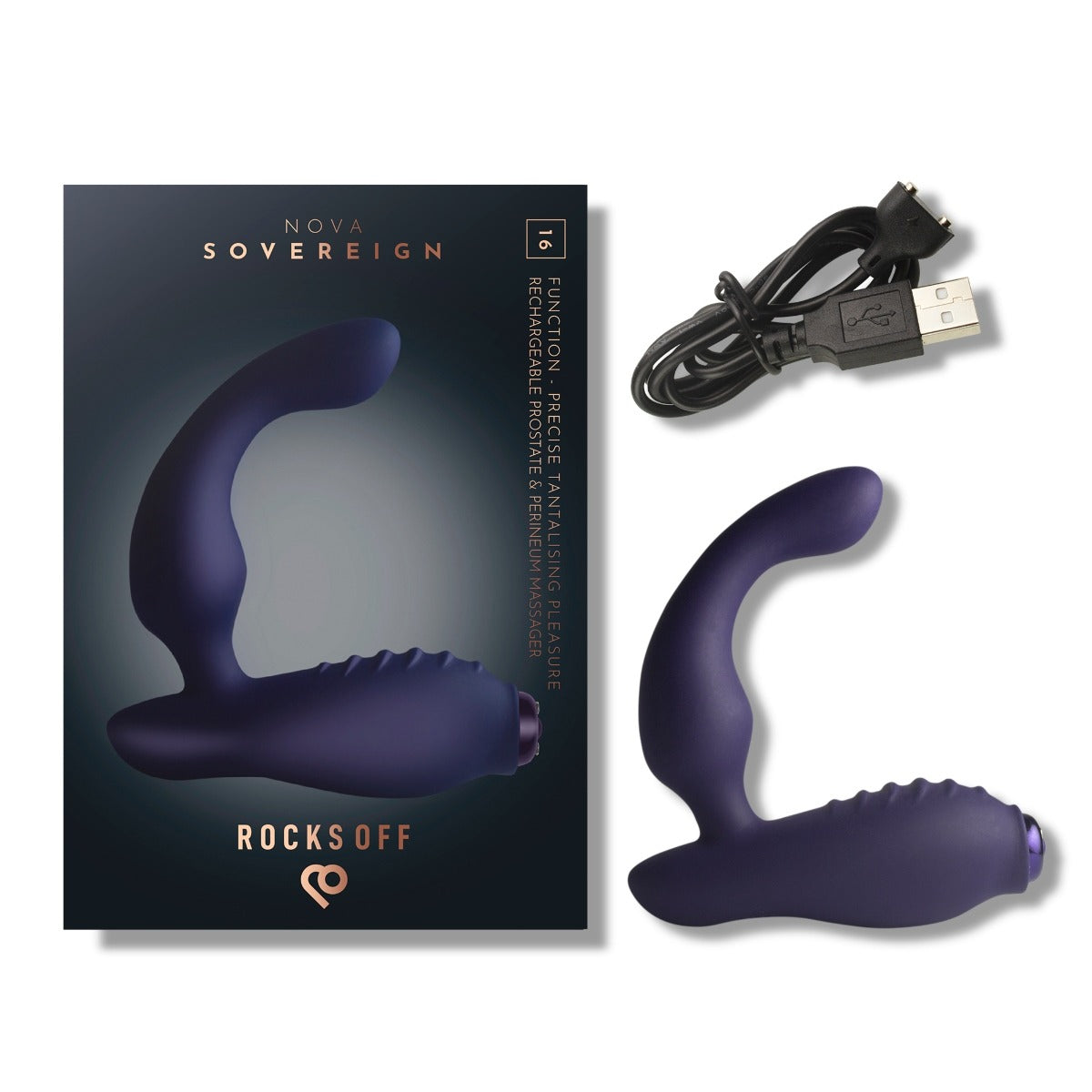 Rocks Off Sovereign Rechargeable Prostate Massager