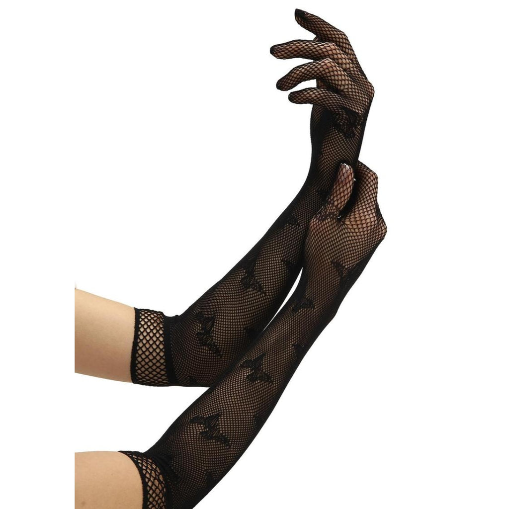 Baci Butterfly Lace Opera Glove