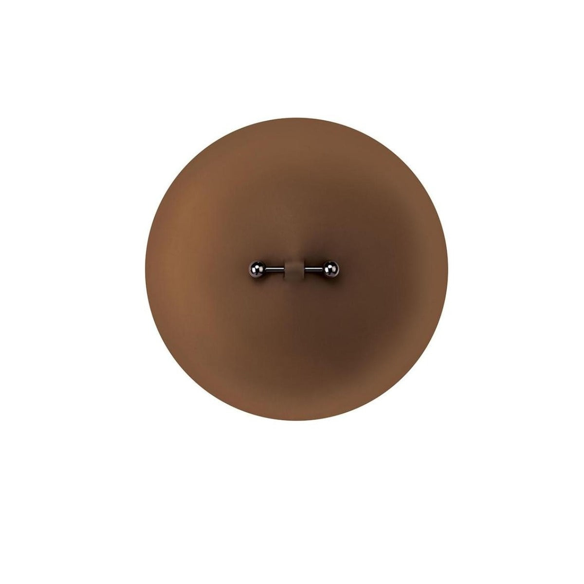 Peekaboos Silicone Pierced Nipple Covers Brown