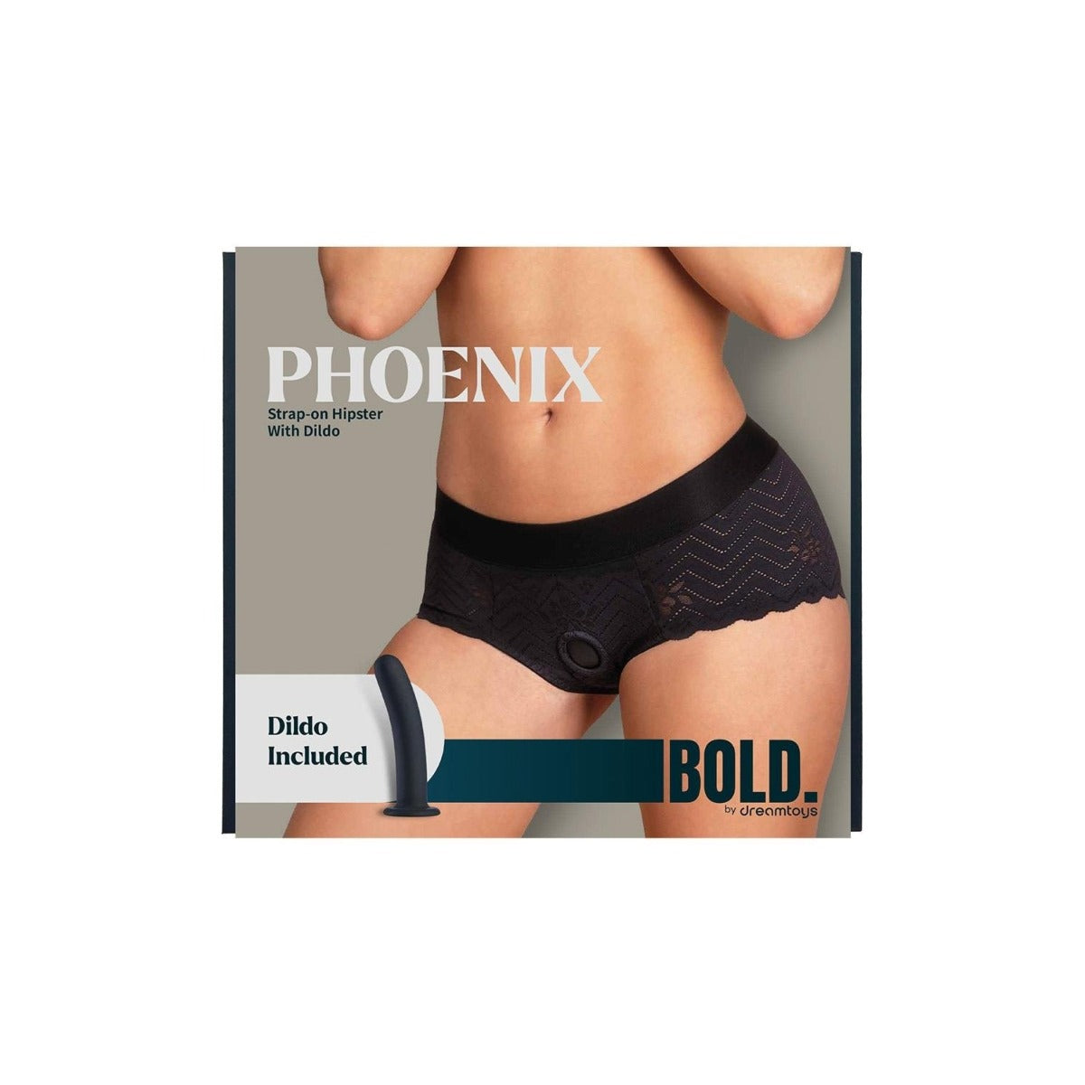Dreamtoys BOLD Phoenix Strap-On Hipster with Dildo