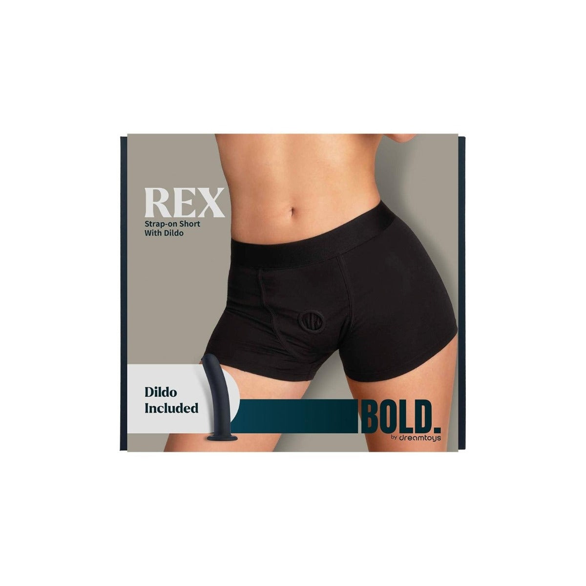 Dreamtoys BOLD Rex Strap-On Short with Dildo