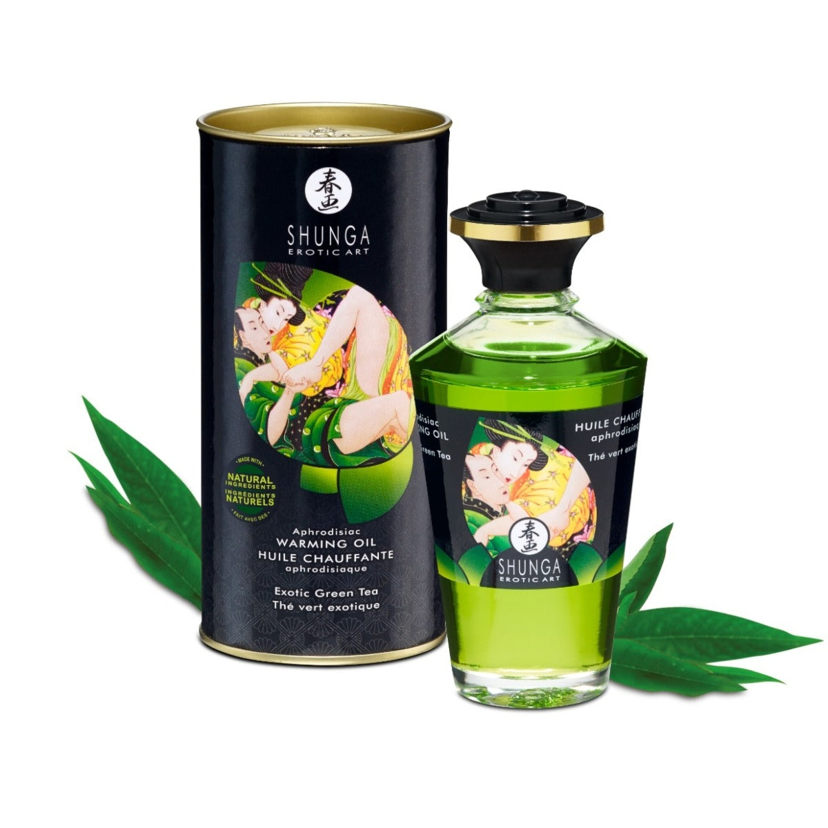 Shunga Aphrodisiac Oil Organica Exotic Green Tea