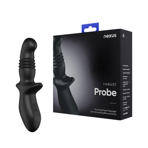 Nexus THRUST Anal Thrusting Prostate Probe - Black