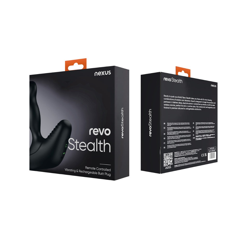 Nexus Revo Steath Prostate Massager Black
