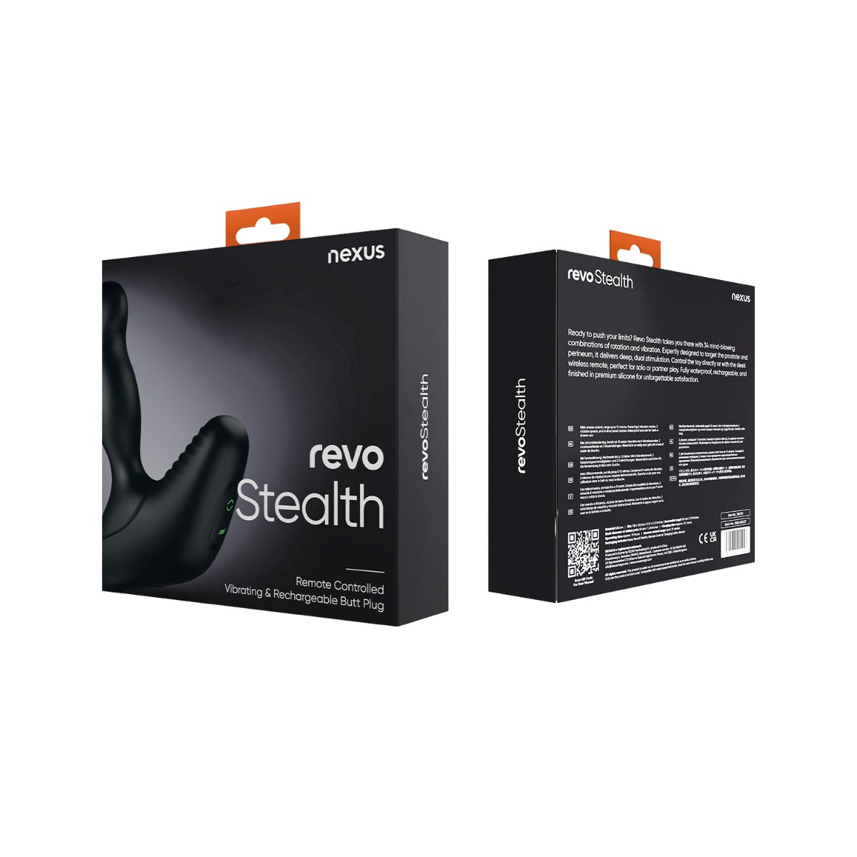 Nexus Revo Steath Prostate Massager Black