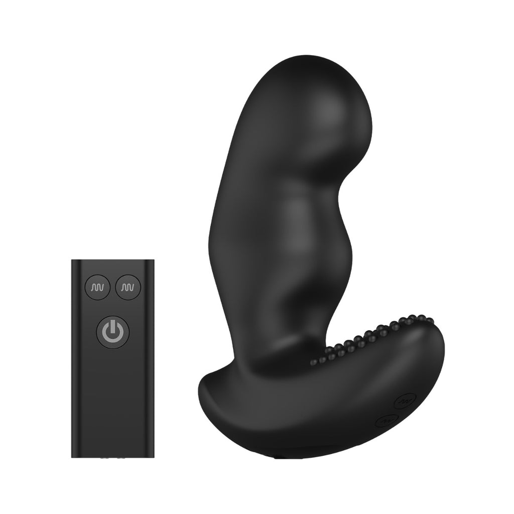 RIDE EXTREME Dual Motor Remote Control Prostate Vibrator - Black