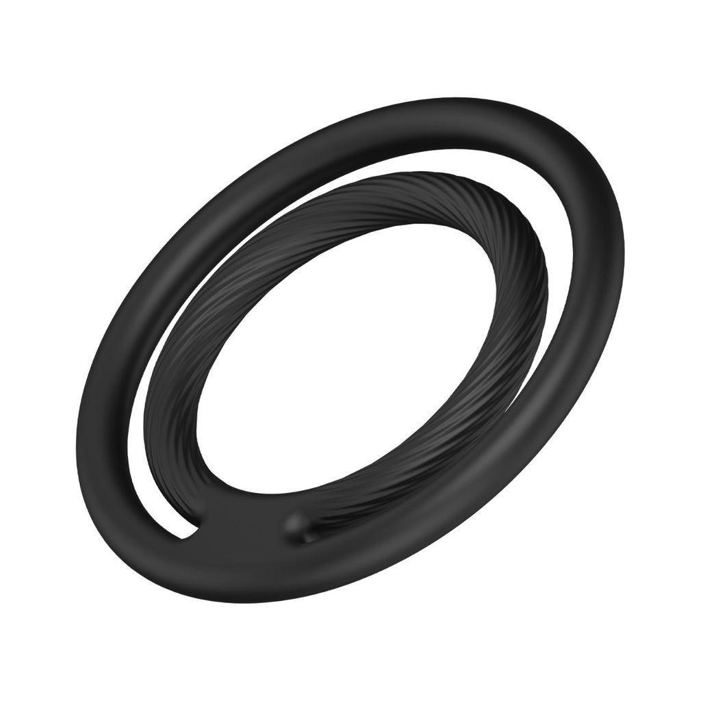 DOUBLE ENDURO Silicone Cock and Ball Ring
