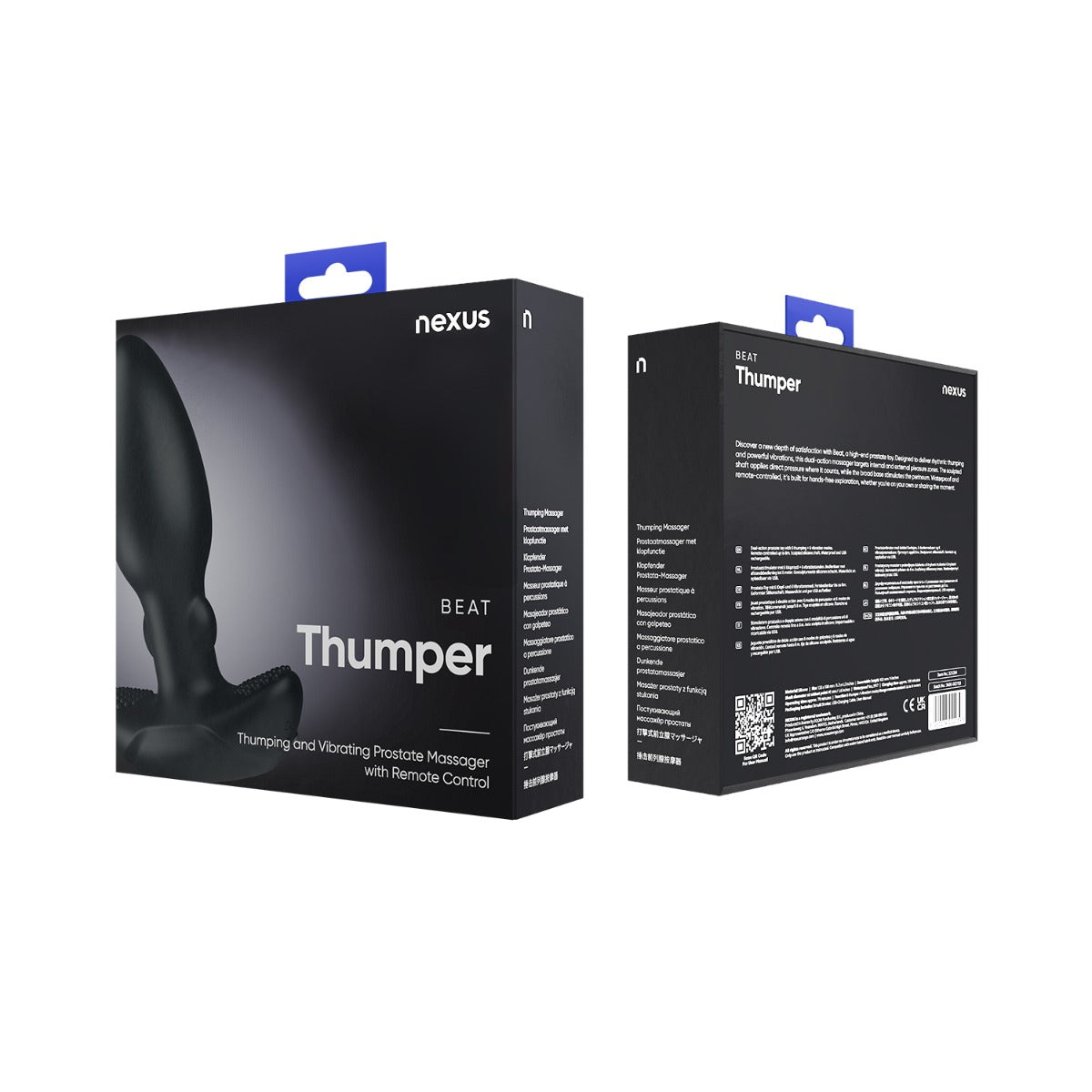 Nexus Beat Thumping Vibrating Butt Plug