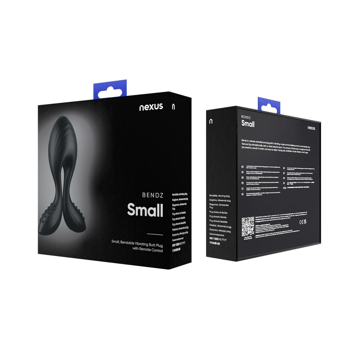 Bendz Bendable Vibrating Plug With Remote Small