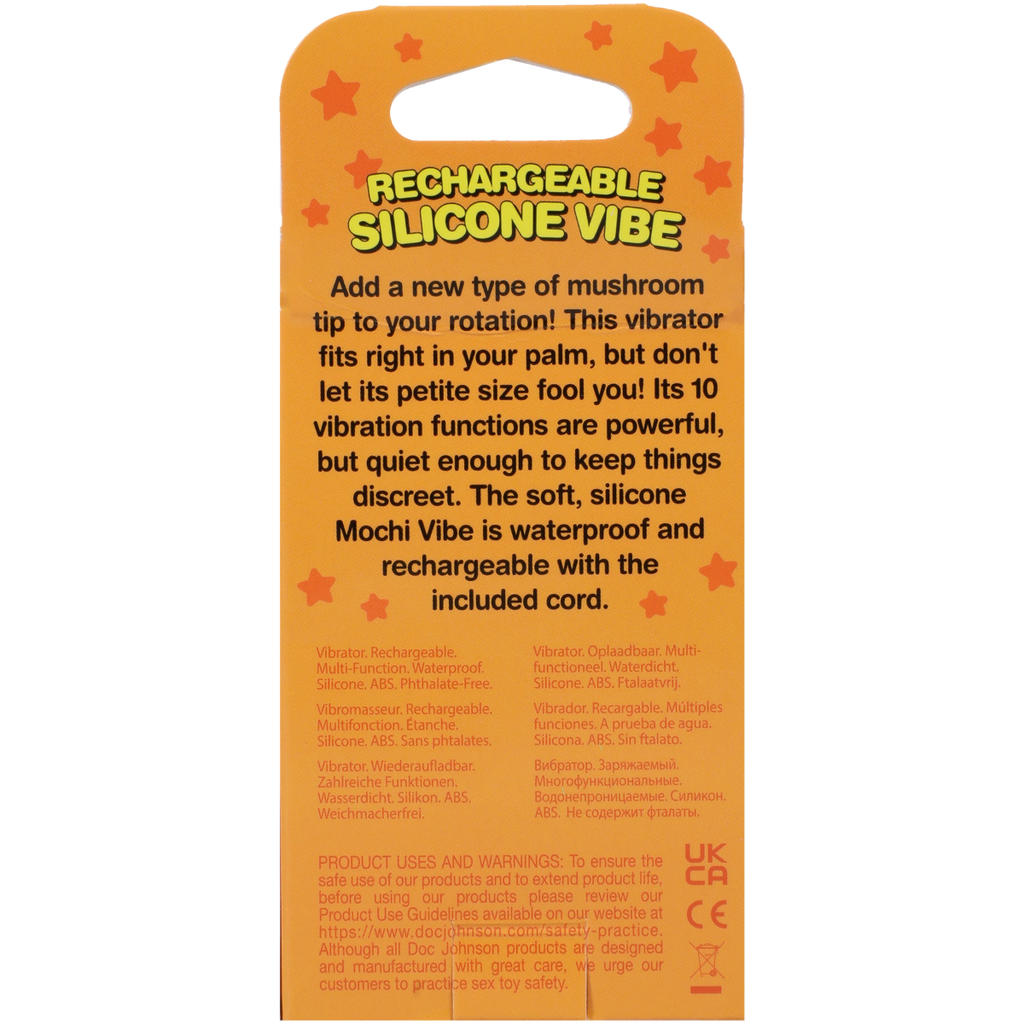 Mochi Mushroom Rechargeable Silicone Vibe