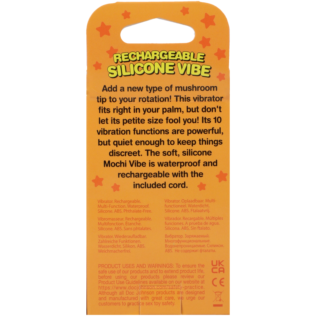 Mochi Mushroom Rechargeable Silicone Vibe