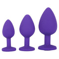 Me You Us Trio Of Jewels Jewelled Butt Plug Set