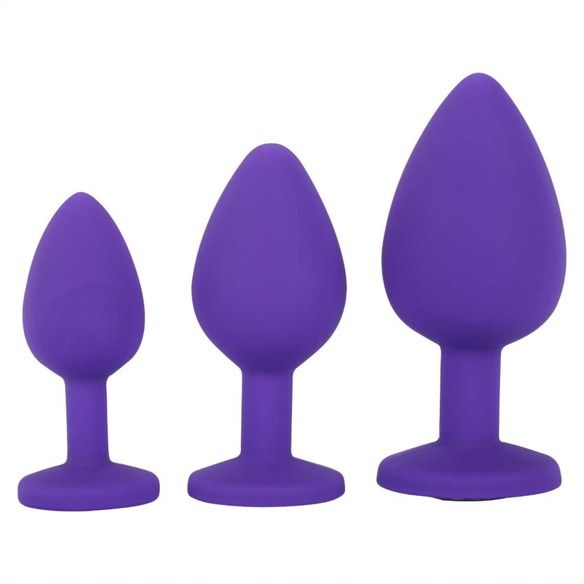 Me You Us Trio Of Jewels Jewelled Butt Plug Set