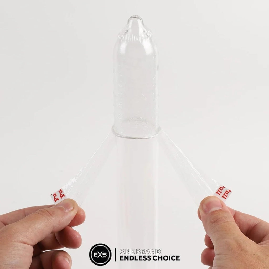 EXS Pull Large 60mm Non-Latex Condom 6 Pack