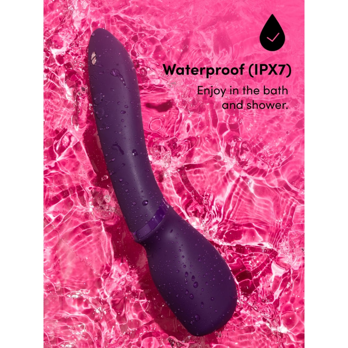We-Vibe Wand 2 Wand Vibrator Purple