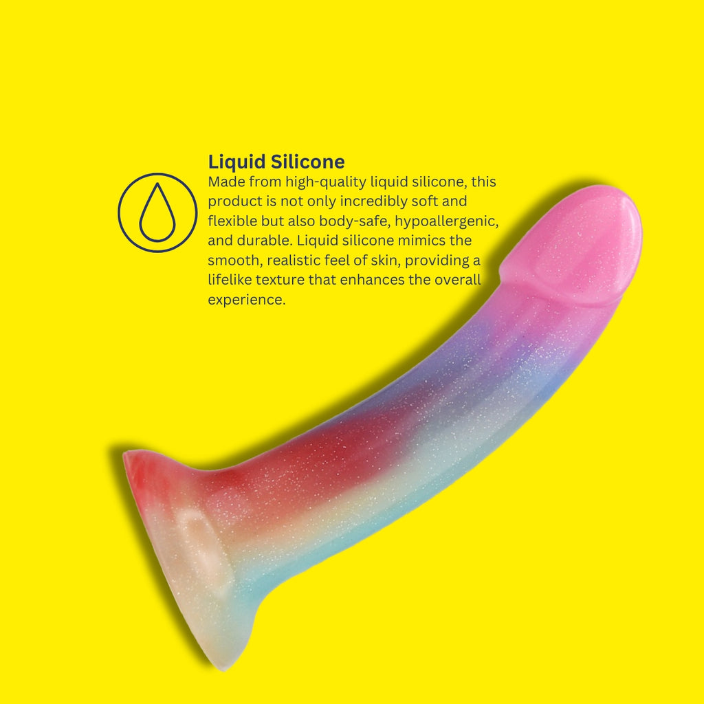 Iridescent Silicone Dildo